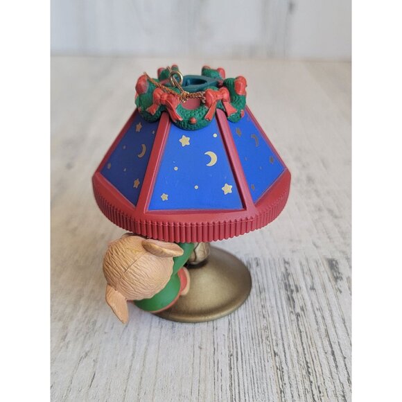 Vintage House of Lloyd lamp lighted mouse ornament Xmas - Picture 4 of 9